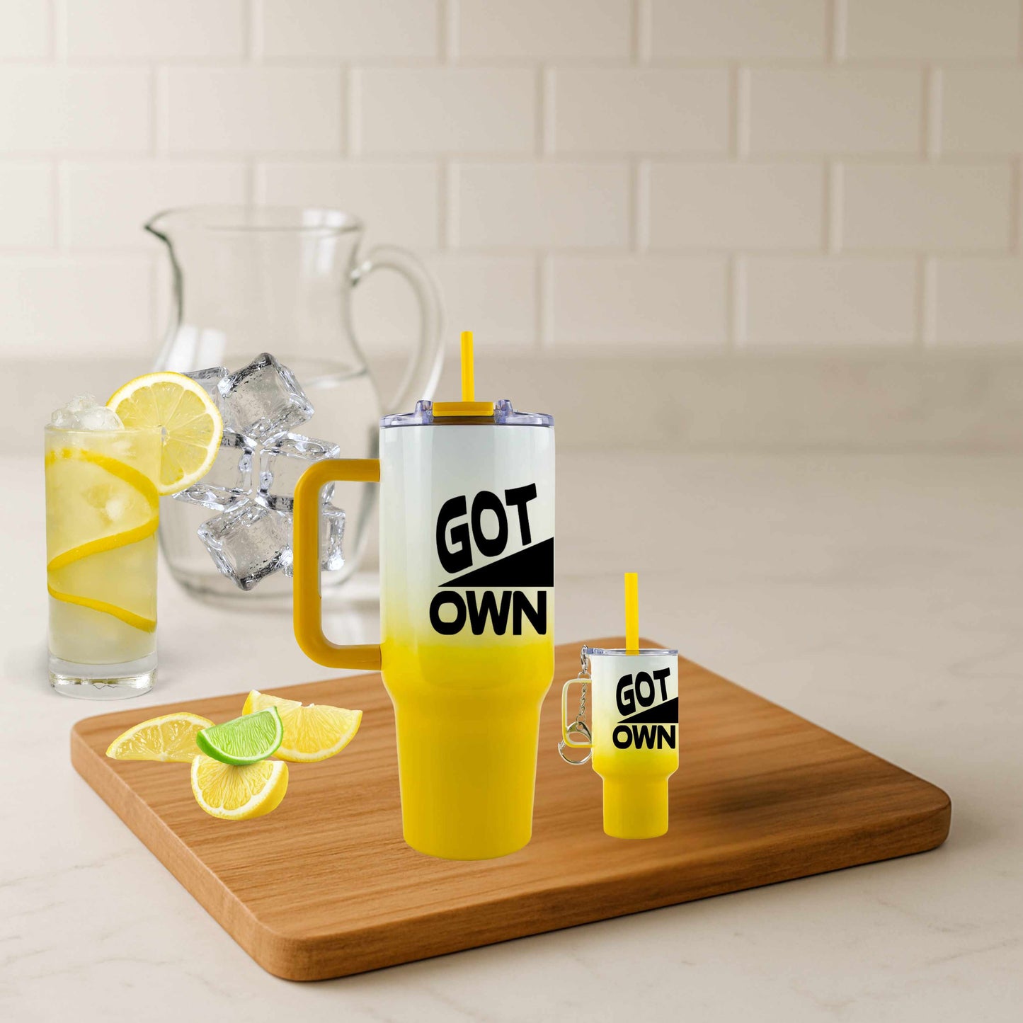 Got my own lane / Thick Wit It steel comfortable, and cozy steel tumblers
