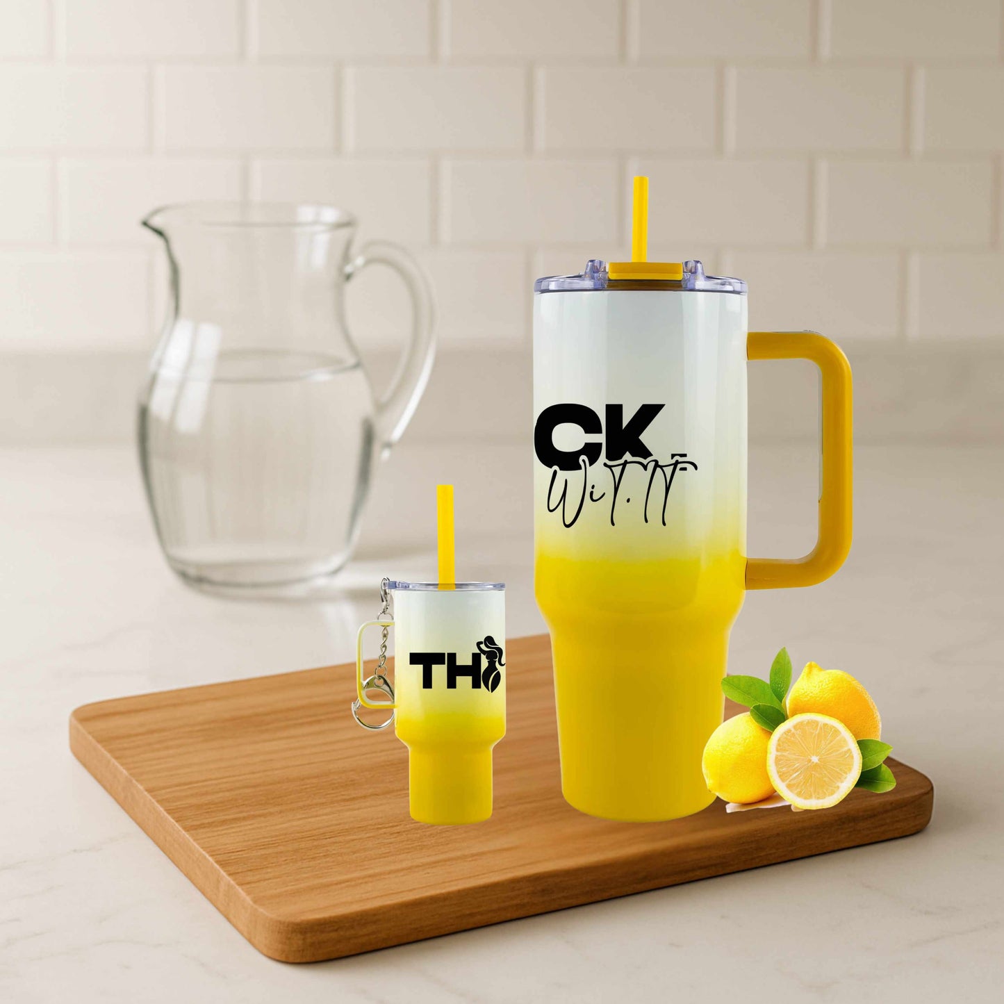 Got my own lane / Thick Wit It steel comfortable, and cozy steel tumblers