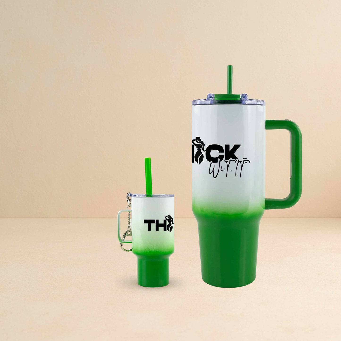 Got my own lane / Thick Wit It steel comfortable, and cozy steel tumblers