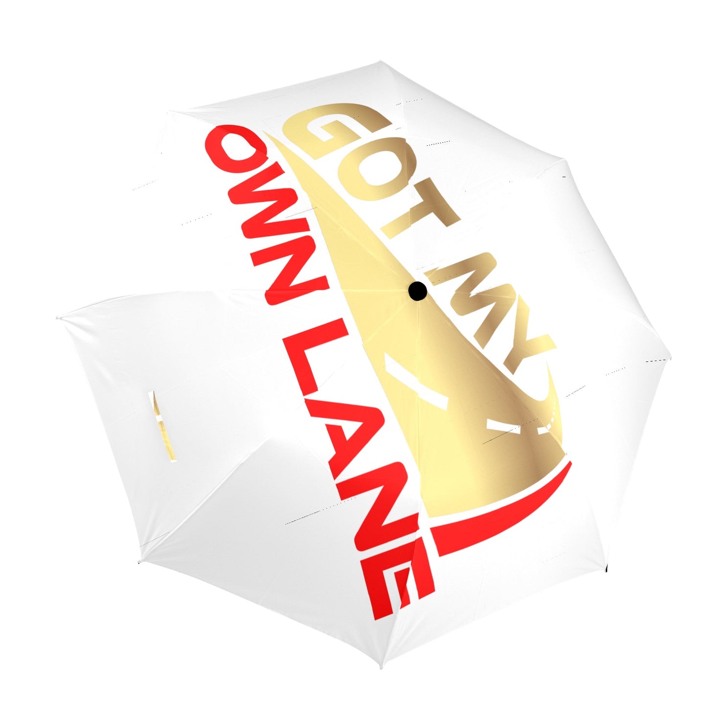 Got my own lane. Customize umbrella.