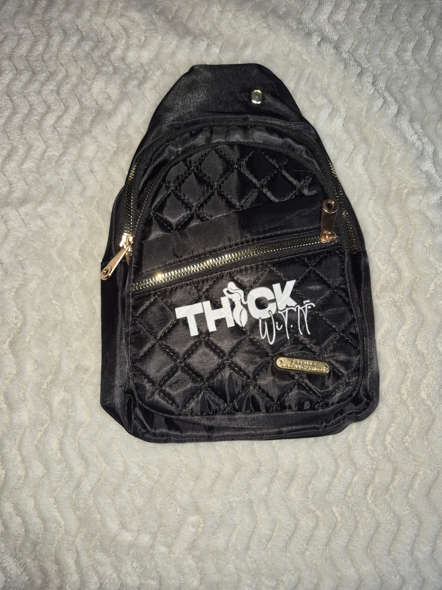 Our Own Lane Small Sling Backpack – Quilted Crossbody Chest Bag for Everyday Freedom