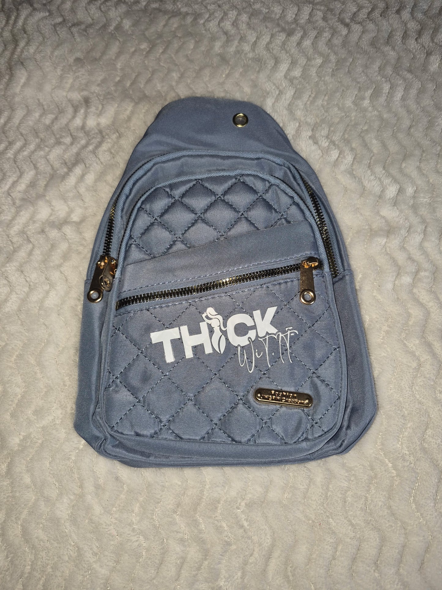 Our Own Lane Small Sling Backpack – Quilted Crossbody Chest Bag for Everyday Freedom