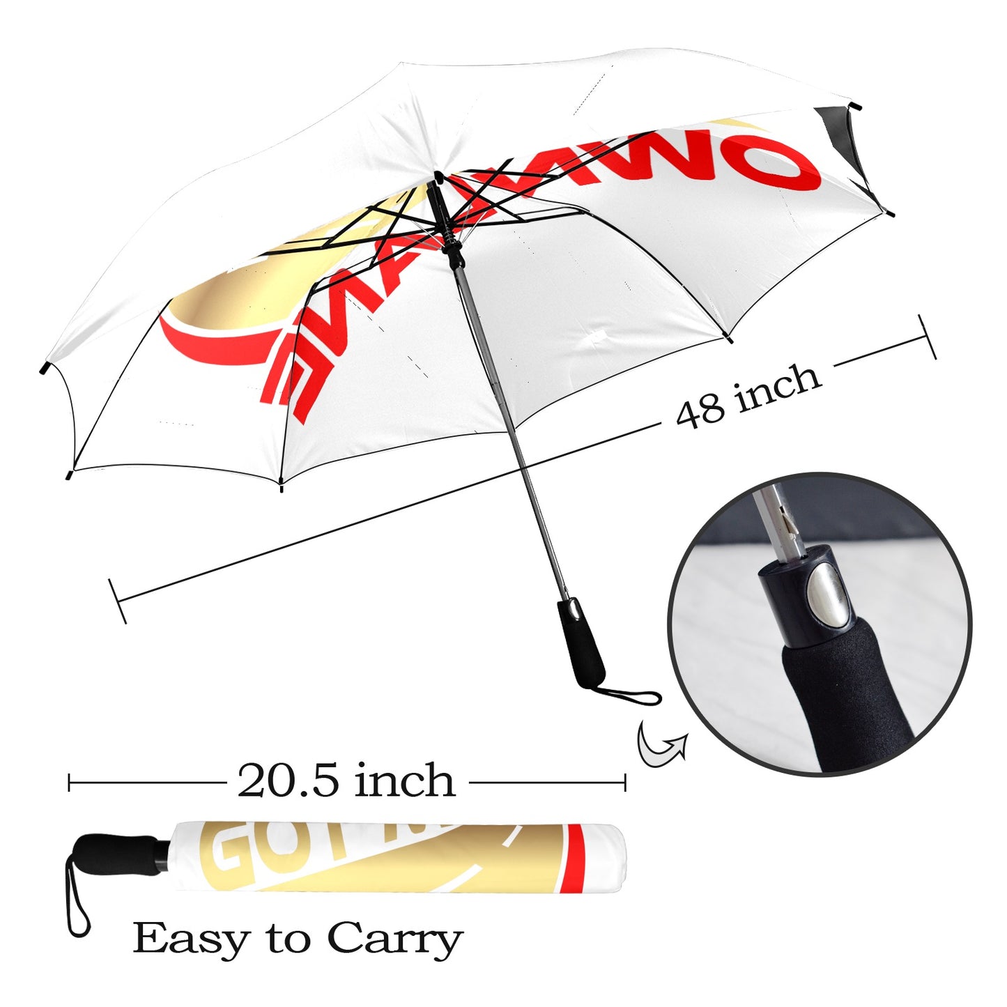 Got my own lane. Customize umbrella.