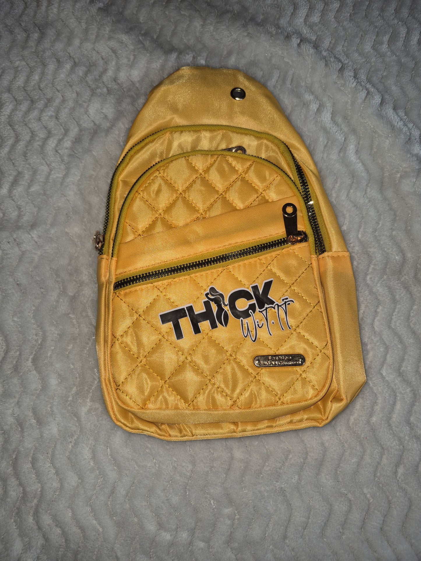 Our Own Lane Small Sling Backpack – Quilted Crossbody Chest Bag for Everyday Freedom