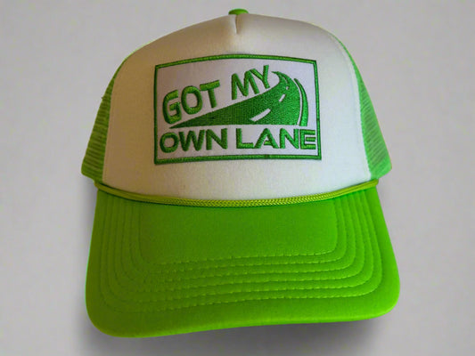 Got My Own Lane Trucker Cap