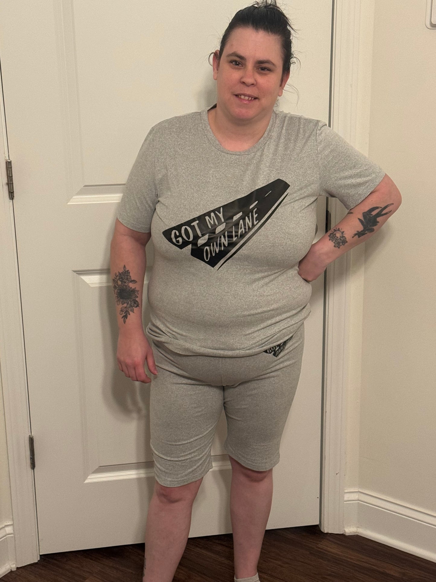 Got My Own Lane 2 piece Woman Set