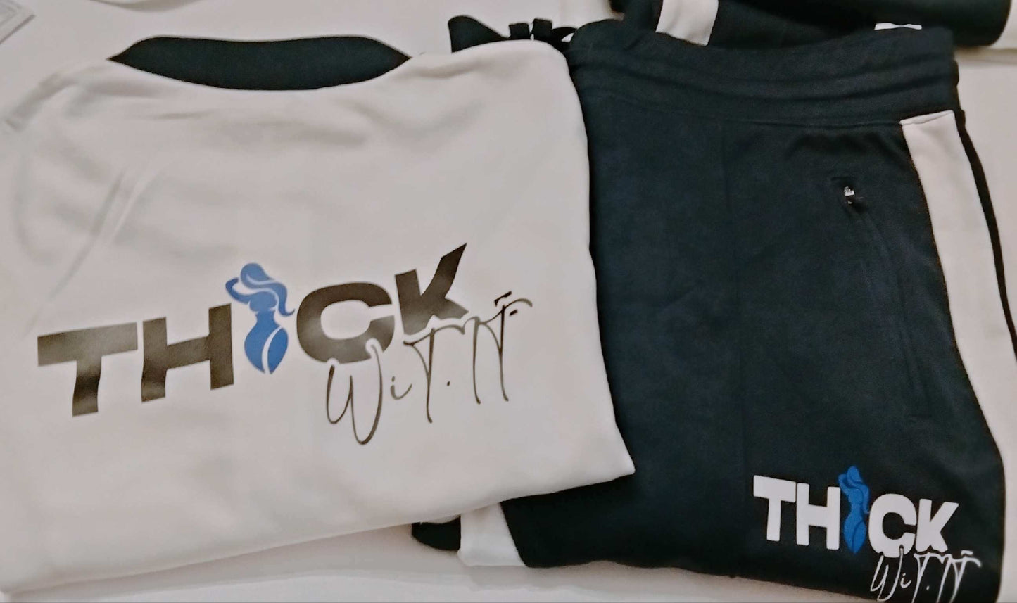 Thick Wit It 2 Piece Track Suit for Women